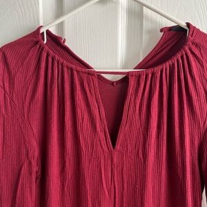 Red Longsleeve Dress